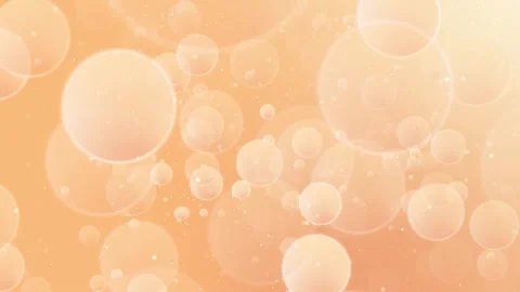 Warm orange bokeh light background glowing circles, peach gradient, tiny sparks, Stock Footage 340414453