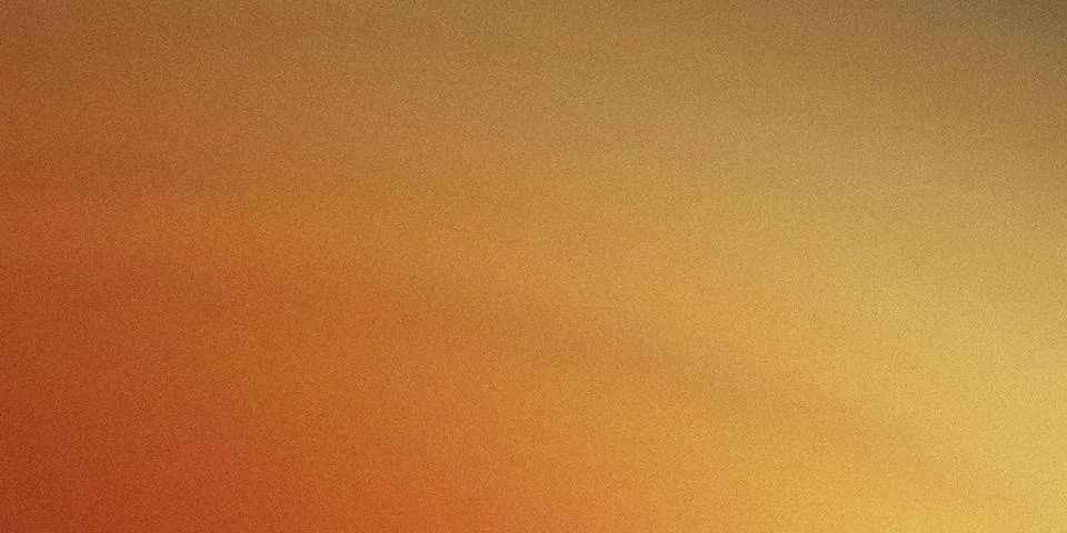 Warm orange gradient background with smooth texture and copy space Stock Illustration