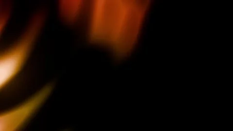 Warm Orange Light Leak Overlay with Soft Wave Motion Effect Stock Footage 340118712