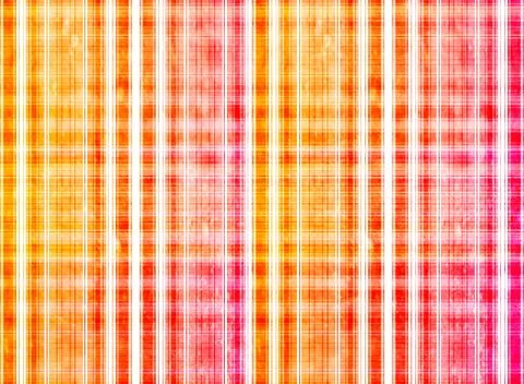 Warm Orange Pink Plaid Pattern Background  Abstract Tartan Textile Texture .. Stock Photos