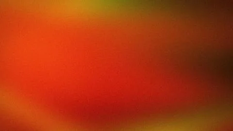 Warm orange red and dark olive gradient background with grunge grainy textu.. Stock Illustration