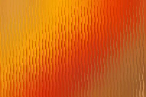 Warm Orange Wavy Lines Abstract Background 스톡 일러스트