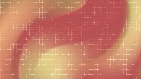 Warm Orange Yellow Abstract Grid Background with Glowing Digital Lines Stock Footage 315308579