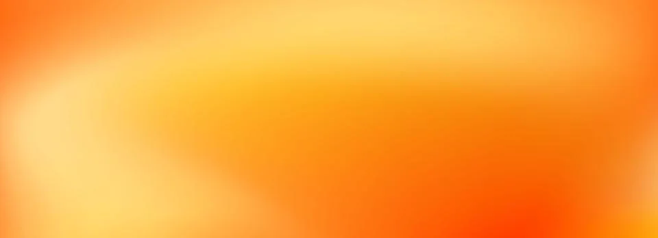 Warm orange yellow gradient background. Autumn color blurred wallpaper. Fall Stock Illustration