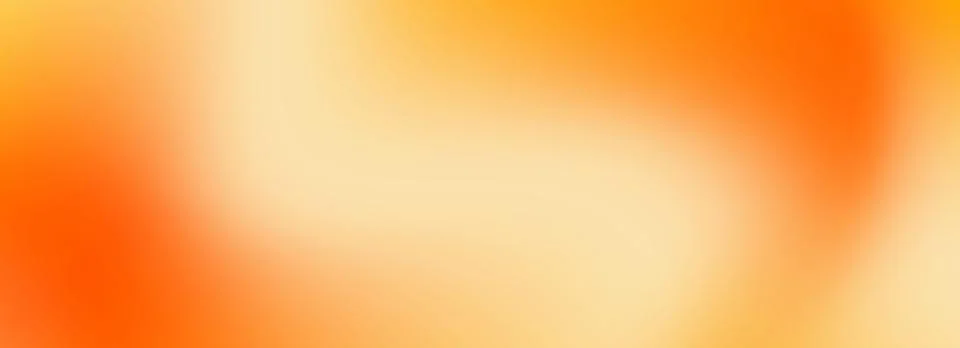 Warm orange yellow gradient background. Autumn colored blurred wallpaper. Fall Stock Illustration