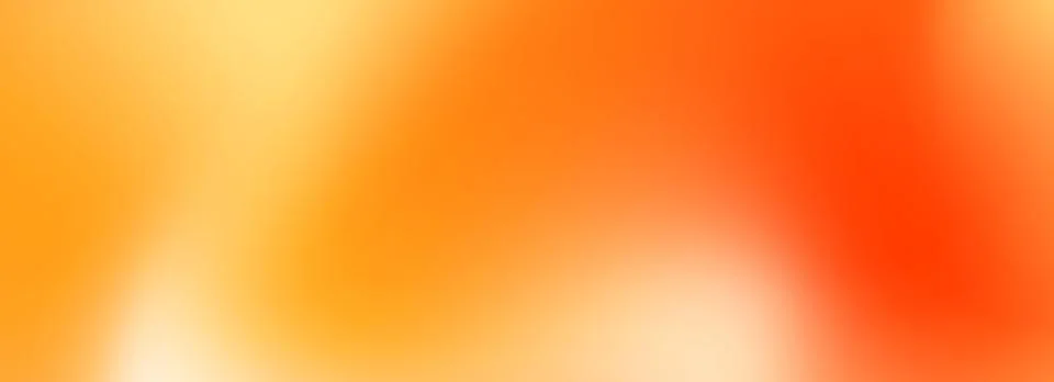 Warm orange yellow gradient background. Autumn colored blurred wallpaper. Fall Stock Illustration