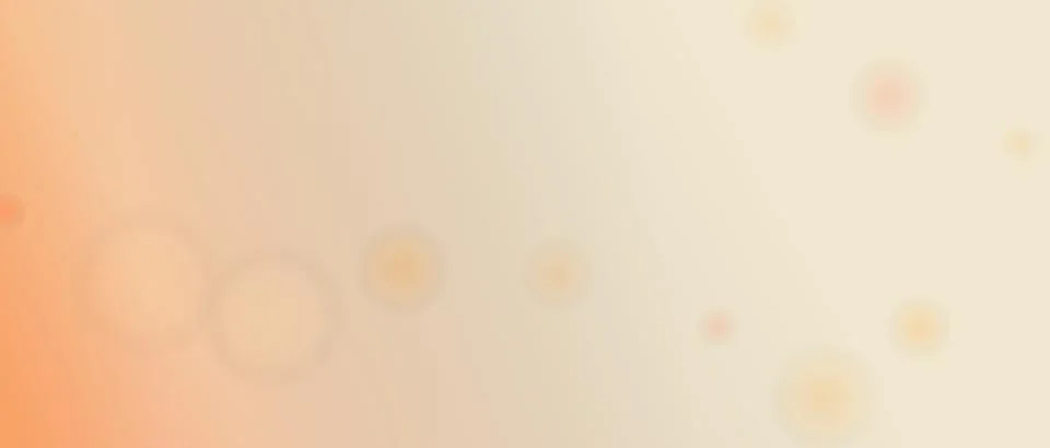 Warm Orange Yellow Gradient Background with Soft Bokeh Lights Stock Illustration
