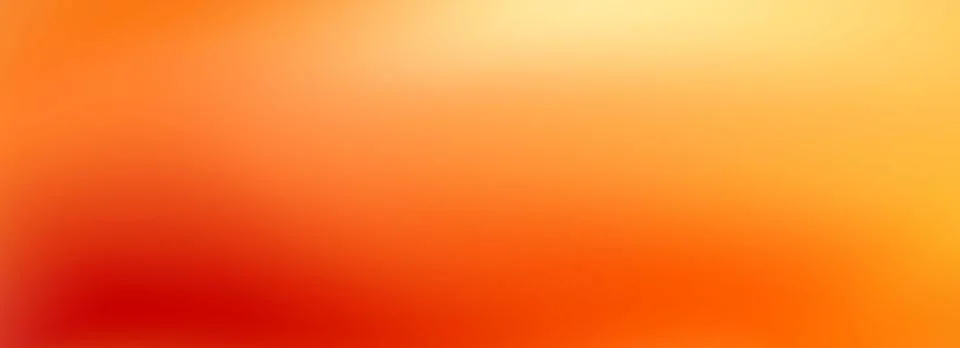 Warm orange yellow red gradient background. Autumn colored blurred wallpaper Stock Illustration