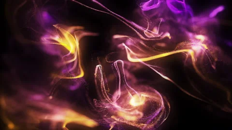 Warm Particles Background Loop 4K Stock Footage 197654330