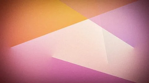 Warm pastel abstract geometric background in 4K with grainy textures, blend.. Stock Illustration
