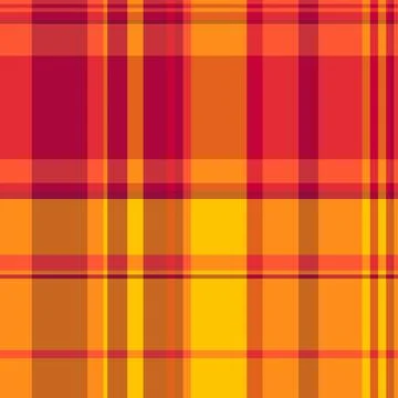 Warm plaid pattern with intersecting lines. Versatile for backdrops, textil.. Stockillustratie