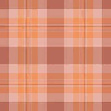 Warm plaid pattern with intersecting lines, evoking comfort  tradition. Use f Stock Illustration