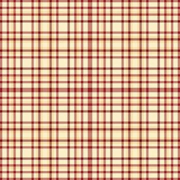 Warm plaid pattern with intersecting red lines on beige. Perfect for backgrou Stock Illustration
