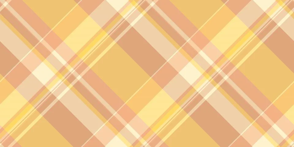 Warm plaid pattern with intersecting stripes. A versatile backdrop for design Stock Illustration