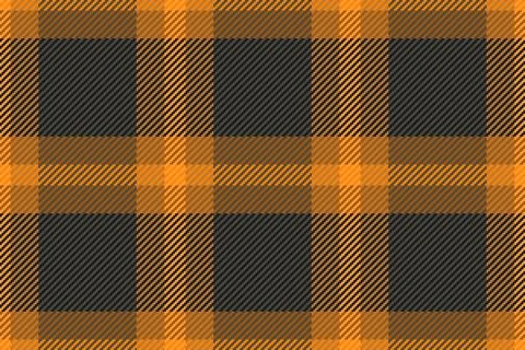 Warm plaid pattern. Seamless fabric texture with autumn colors. Great for bac Stock Illustration