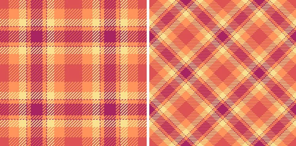 Warm plaid styling combines a structured check grid with a woven fabric fin.. Stock Illustration