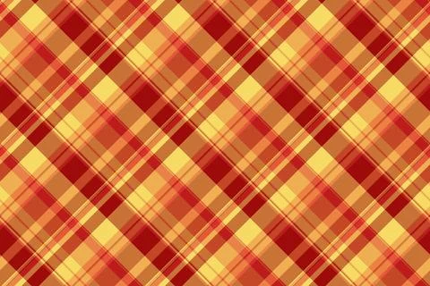 Warm plaid texture. A classic, seamless tartan pattern in fall colors for bac Stockillustratie