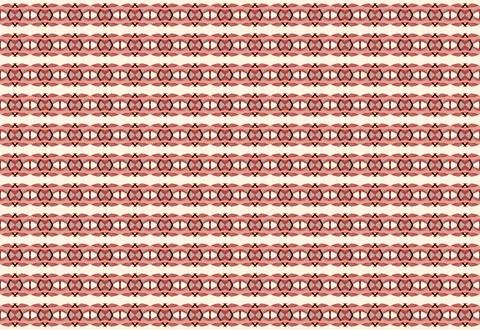 Warm plum sorbet contour repeatable contour surface pattern featuring cream chee Stock Illustration
