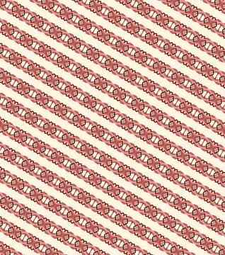 Warm plum sorbet stroke-based seamless line-art background with cream cheese, sa Stock Illustration