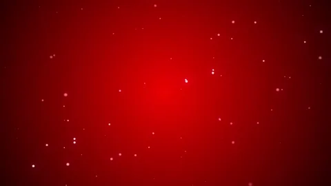 Warm Red Background with Soft White Light Particles Stock Footage 307478793