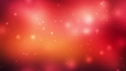 Warm Red Bokeh Light Particles Motion Background Video Loop Stock Footage 340961514