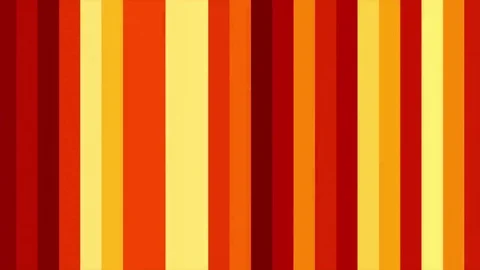 Warm Red Vertical Columns Stripes Shifting Cycle Abstract Motion Background Loop Stock Footage 70170195