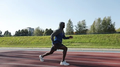 Warm up before running. Stock Footage 101662675