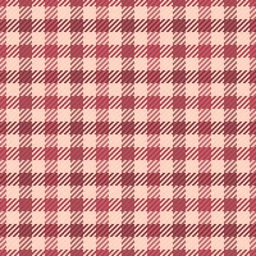 Warm, rustic plaid pattern in shades of red and cream. Perfect for background Illustrazione stock