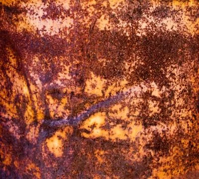 Warm rusty surface metal Foto stock