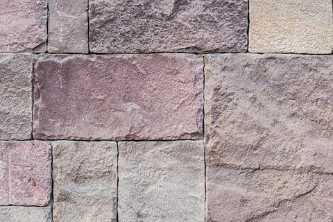 Warm Sandstone Wall Texture Foto stock