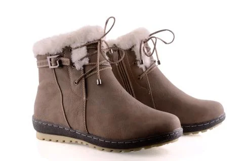 Warm shoes Stock Photos