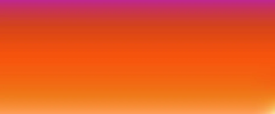 Warm sky colors blend in soft transitions, from amber light to magenta tones, Stockillustratie