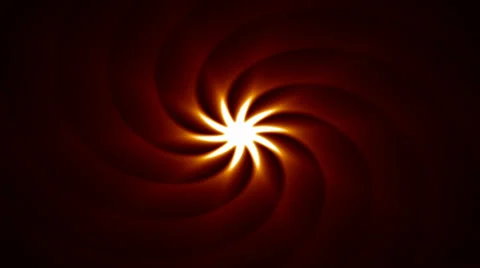 Warm Spiral Swirl looping background Stock Footage 34249790