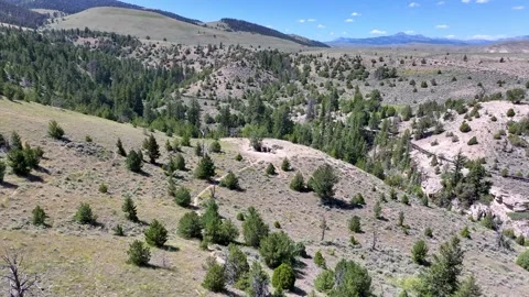 Warm Spring 01 | Western USA | 4k Drone Footage Stock Footage 259858901