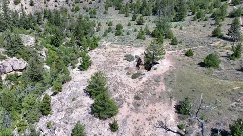Warm Spring 07 | Western USA | 4k Drone Footage Video stock 259858784