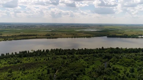 Warm Summer Landscape Stock Footage 91619877