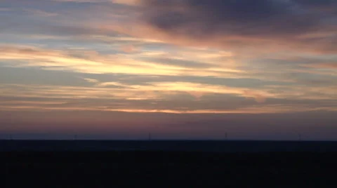 A Warm Summer Sunrise Video stock 54718950