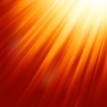 Warm sun light. EPS 8 Stock Illustration