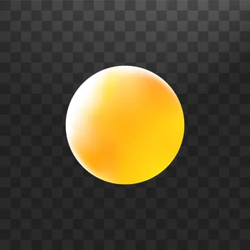 Warm sun on a transparent background. Summer. Glare. Solar rays. Stock Illustration