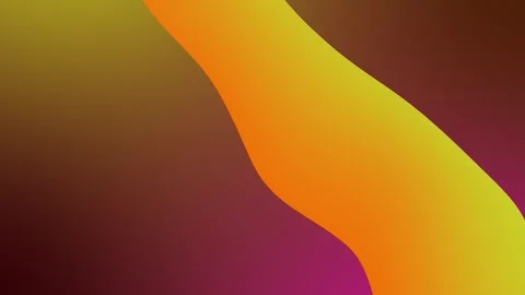 Warm Sunset Abstract Gradient Wave Energy Flowing Stock Footage 318766551