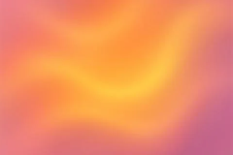 Warm Sunset Blurred Gradient Abstract Background Stock Photos