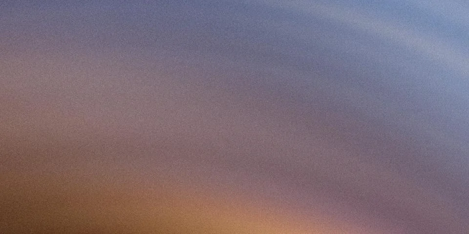 Warm sunset gradient background with soft orange blue texture Stock Illustration
