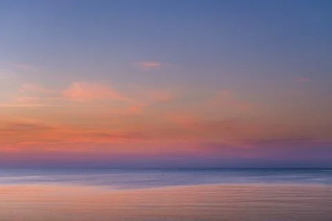 Warm sunset overlay Stock Photos