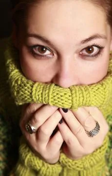 Warm sweater Stock Photos