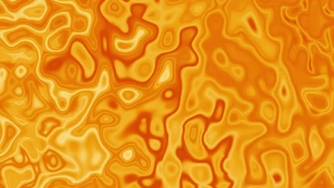 Warm, swirling patterns glow in amber and orange tones Stock-Footage 345448439