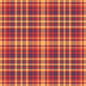 Warm tartan pattern. Rustic woven design, great for backgrounds, textiles, or Stockillustratie