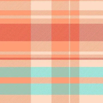 Warm tartan texture vector, refresh plaid fabric check. Window textile patt.. Stock Illustration