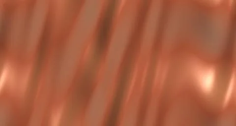 Warm terracotta 3D wave surface with glossy highlights 스톡 일러스트
