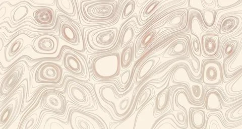 Warm terracotta marbled flow design Stock Illustration