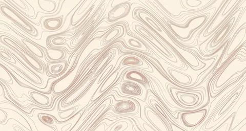 Warm terracotta marbled flow pattern Stock Illustration